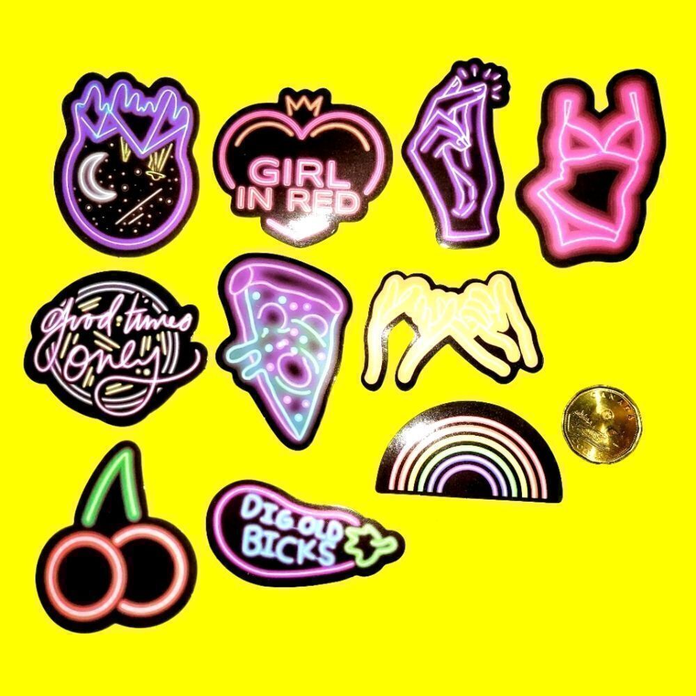 3/$20 Brand New 10x Waterproof Funny Graphic stickers